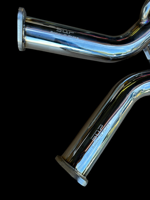 Vr30 3 inch full down pipes