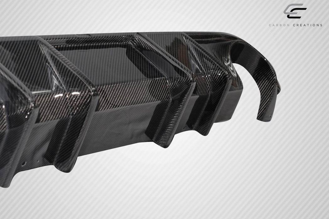2017-2022 Infiniti Q60 Carbon Creations J Spec Rear Diffuser - 3 Piece