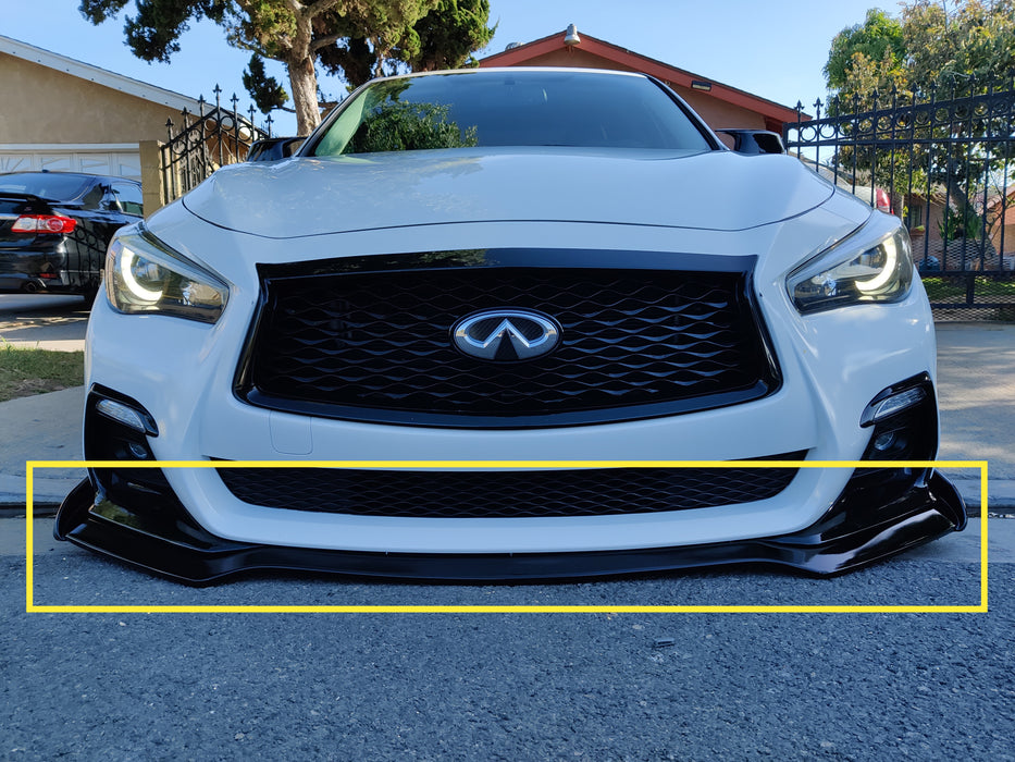 2018+ Q50 Front Lower lip ( Abs Material )