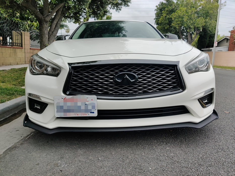 2018+ Q50 Front Lower lip ( Abs Material )  Non Sport Model