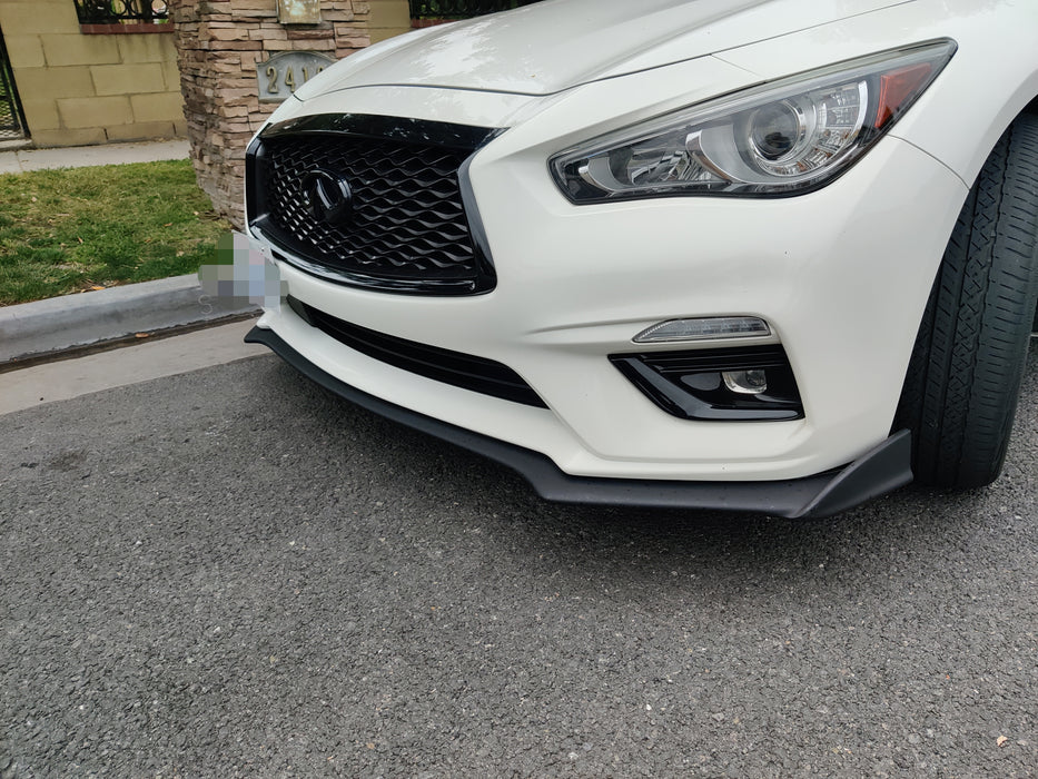 2018+ Q50 Front Lower lip ( Abs Material )  Non Sport Model