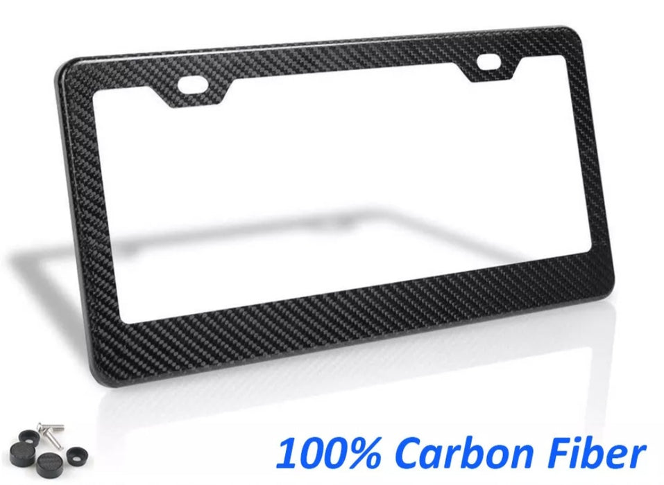 Full Carbon license plate frame